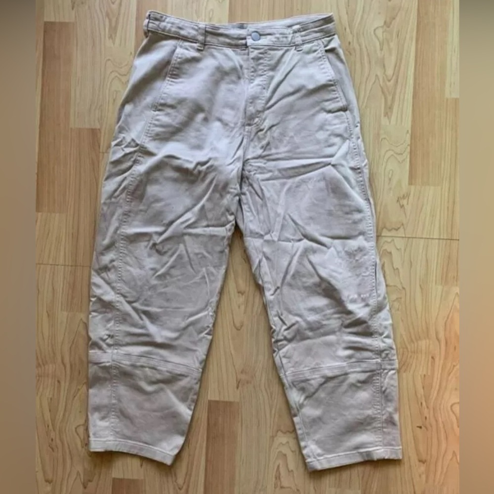 Everlane Utility Barrel Pant - Cashew, size 10, GUC